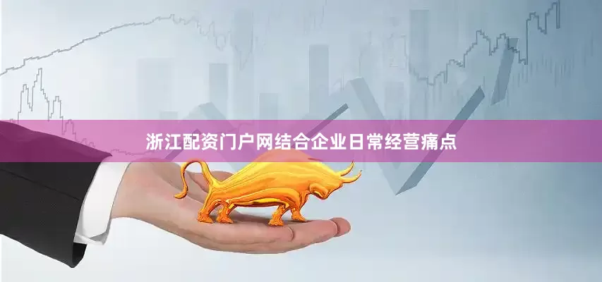 浙江配资门户网结合企业日常经营痛点