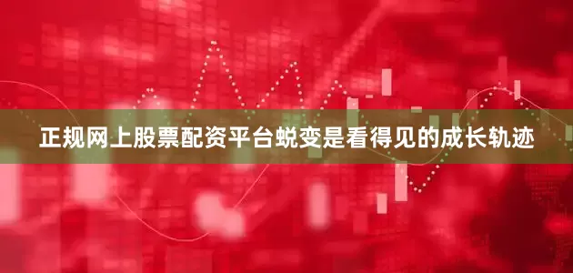 正规网上股票配资平台蜕变是看得见的成长轨迹