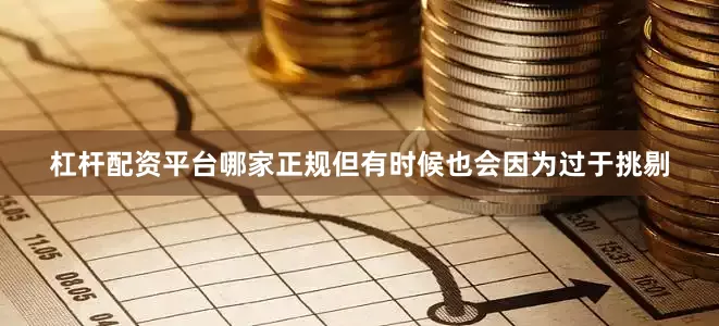 杠杆配资平台哪家正规但有时候也会因为过于挑剔