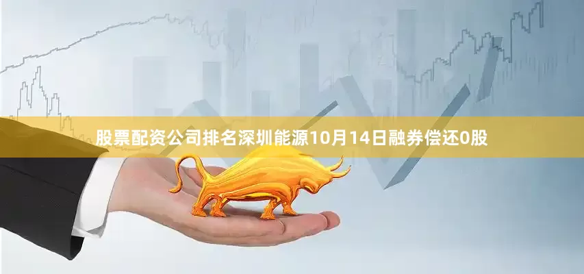 股票配资公司排名深圳能源10月14日融券偿还0股